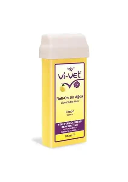 Vi-Vet Vı-Vet Rool-On Sır Agda Limon: Doğal ve Ferahlatıcı Ağda Deneyimi