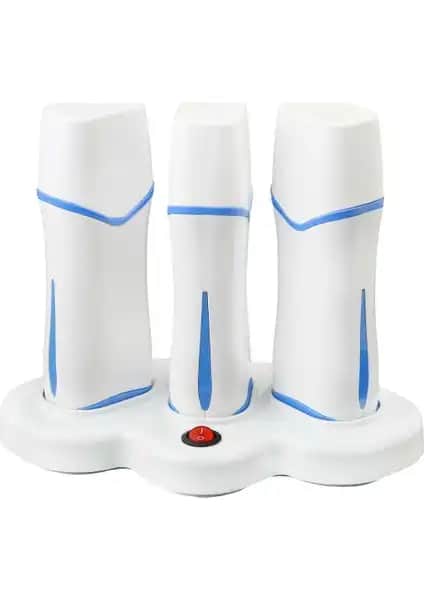 Vivol Professional 3'lü Roll-On Sir Ağda Isıtıcı Makinesi Profesyonel ve Ev Kullanımı İçin