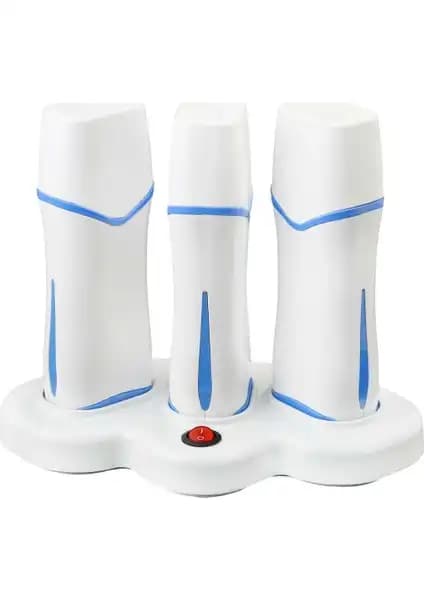 Vivol Professional 3'lü Roll-On Sir Ağda Isıtıcı Makinesi Profesyonel ve Ev Kullanımı İçin