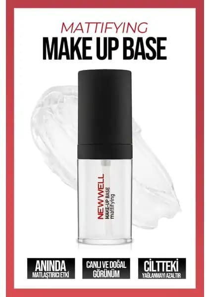 Well Make-Up Base ile Gün Boyu Kusursuz ve Mat Makyaj Sağlayan Temel Ürün