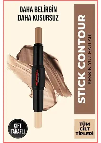 Well Stick Contour No 03: Pratik ve Çok Yönlü Yüz Hatlarını Vurgulayan Makyaj Ürünü