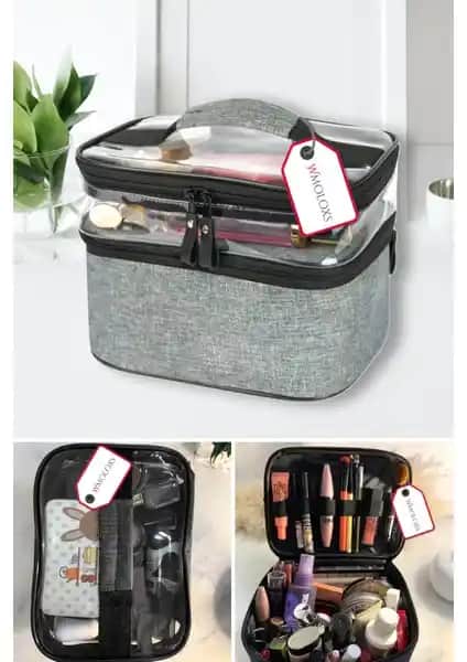 Wmoloxs Kozmetik Makyaj Çantası: Şık ve Fonksiyonel Tasarım ile Pratik Saklama Çözümü