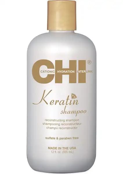 Yıpranmış ve Zayıf Saçlar İçin Onarıcı Keratin Şampuanı Doğal Güç ve Etkili Bakım Sunar