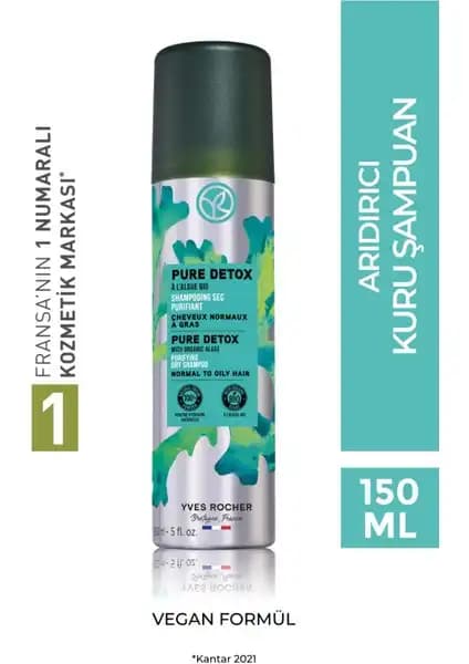 Yves Rocher Arındırıcı Kuru Şampuan: Doğal ve Hafif Saçlar İçin Etkili Çözüm