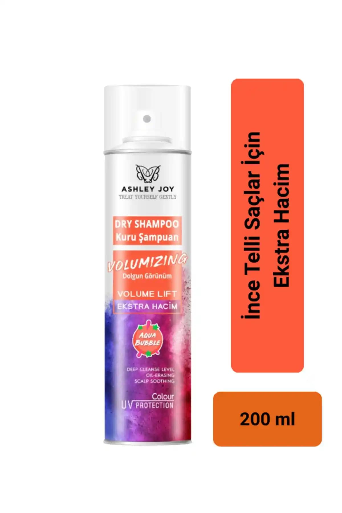 Ashley Joy Vegan UV Korumalı Kuru Şampuan: Hızlı ve Doğal Saç Bakımı