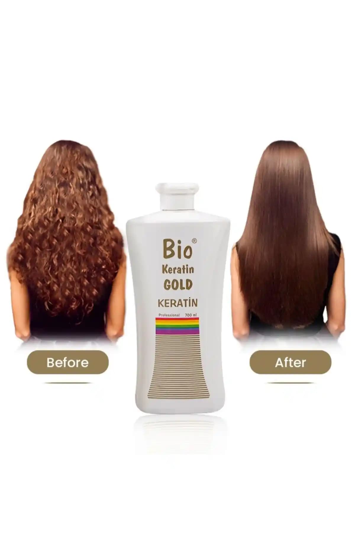 Bio Keratin Gold Brezilya Fönü: Tüm Saç Tipleri İçin Güçlendirici ve Parlaklık Sağlayan Bakım Ürünü