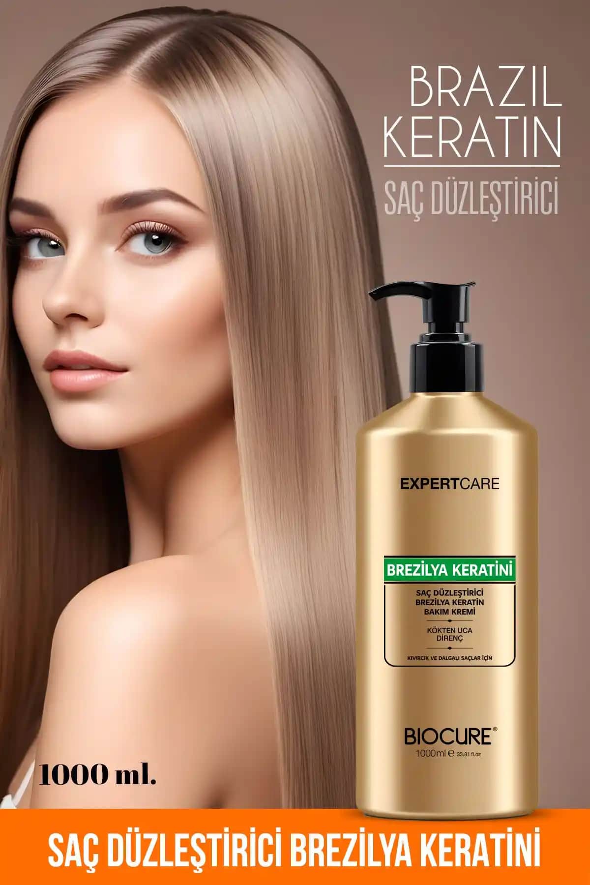 Biocure Keratin Bakımı: Evde Profesyonel Saç Düzleştirici ve Parlaklık Sağlayan Ürün