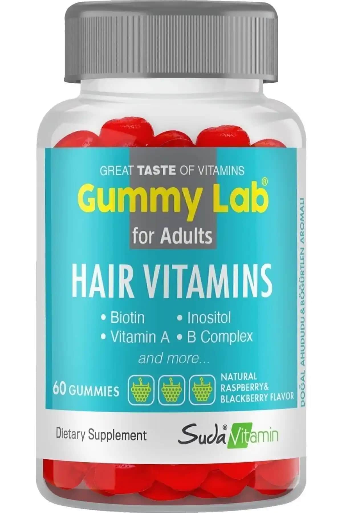 Genel Markalar Hair Vitamin Gummy Saç ve Tırnak Sağlığını Destekleyen Günlük Takviye