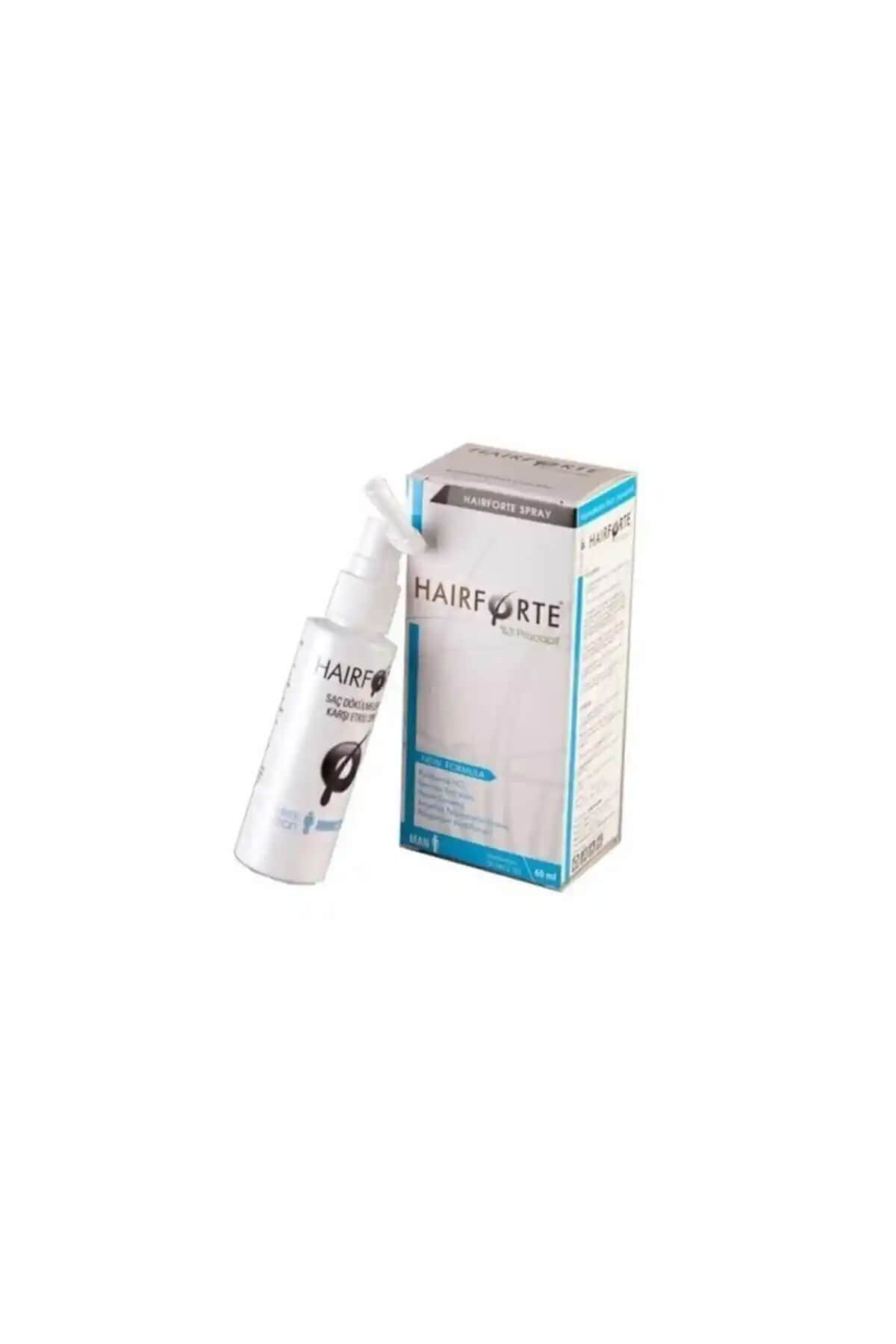 Hair Pharma Hairforte Sprey Erkek Saç Dökülmesine Karşı Güçlendiren ve Hacim Veren Ürün