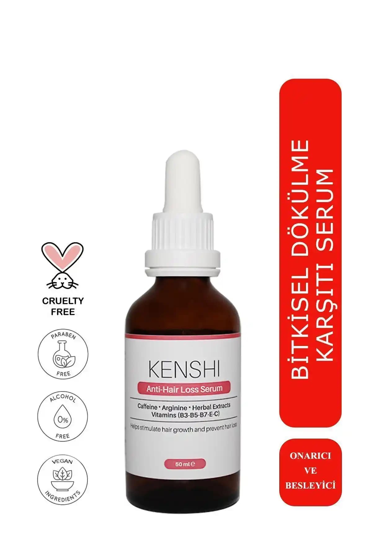 Kenshi Dökülme Karşıtı ve Yeni Saç Oluşumunu Destekleyici Bitkisel Saç Serumu Ürün İncelemesi ve Faydaları