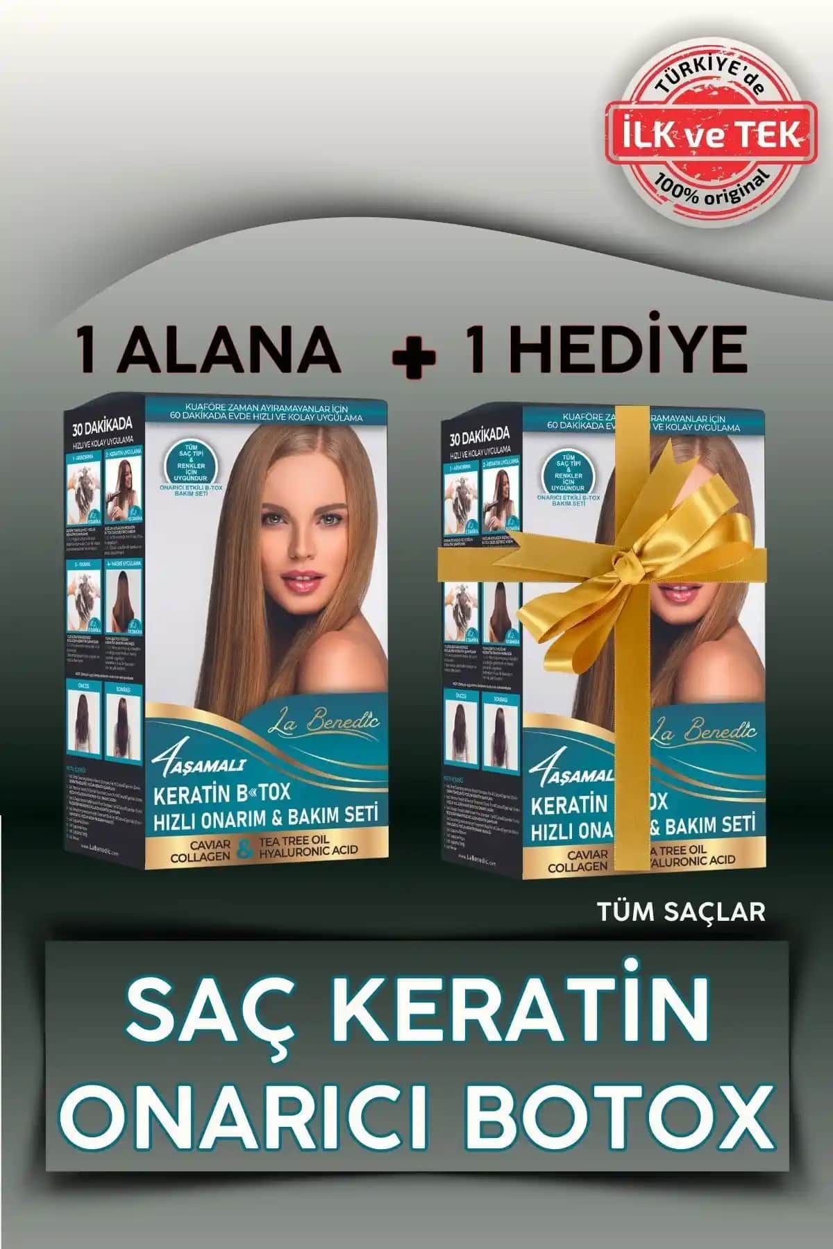 La Benedic Keratin Botox Seti: Tüm Saç Tipleri İçin Hızlı ve Etkili Bakım Çözümü