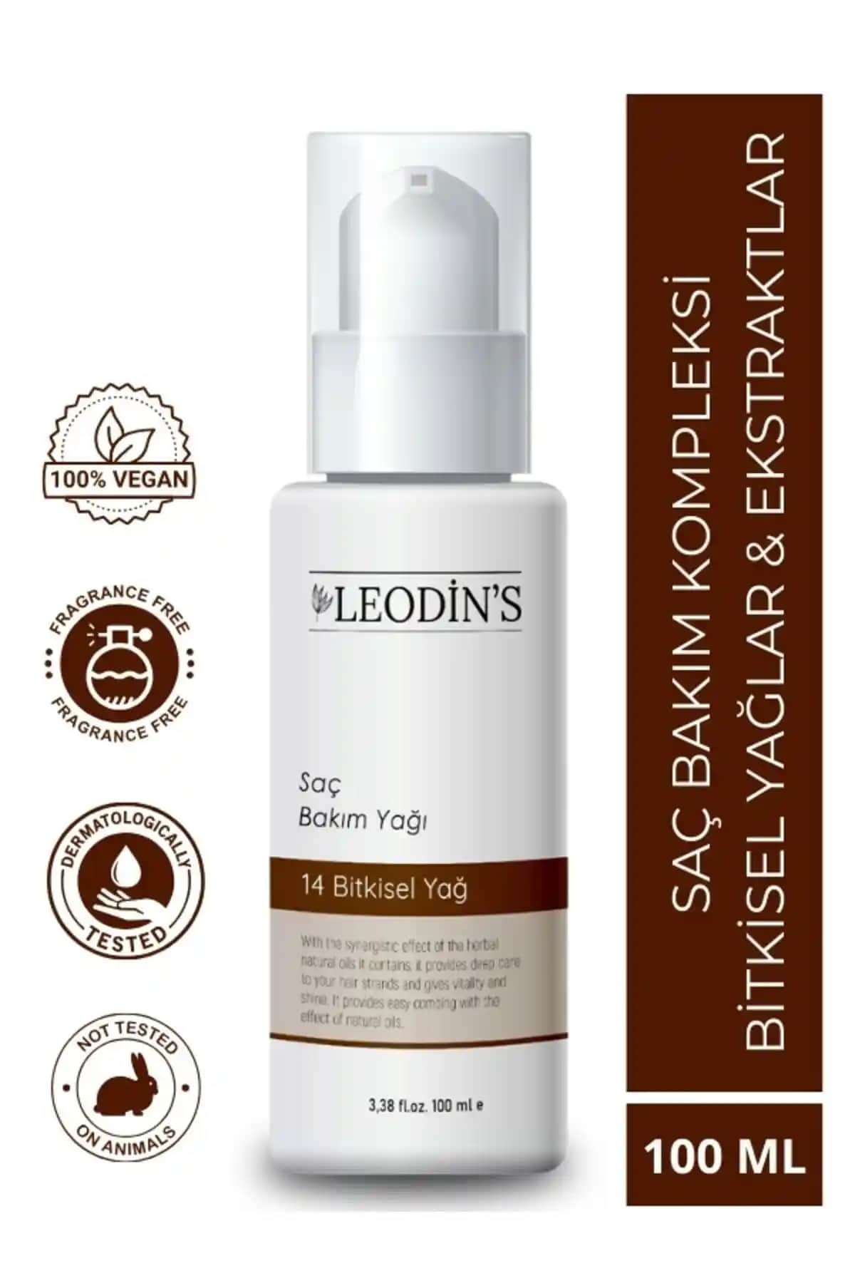 LEODİNS Bitkisel Saç Bakım Yağı ile Saç Dökülmesine Doğal Çözüm Sunar