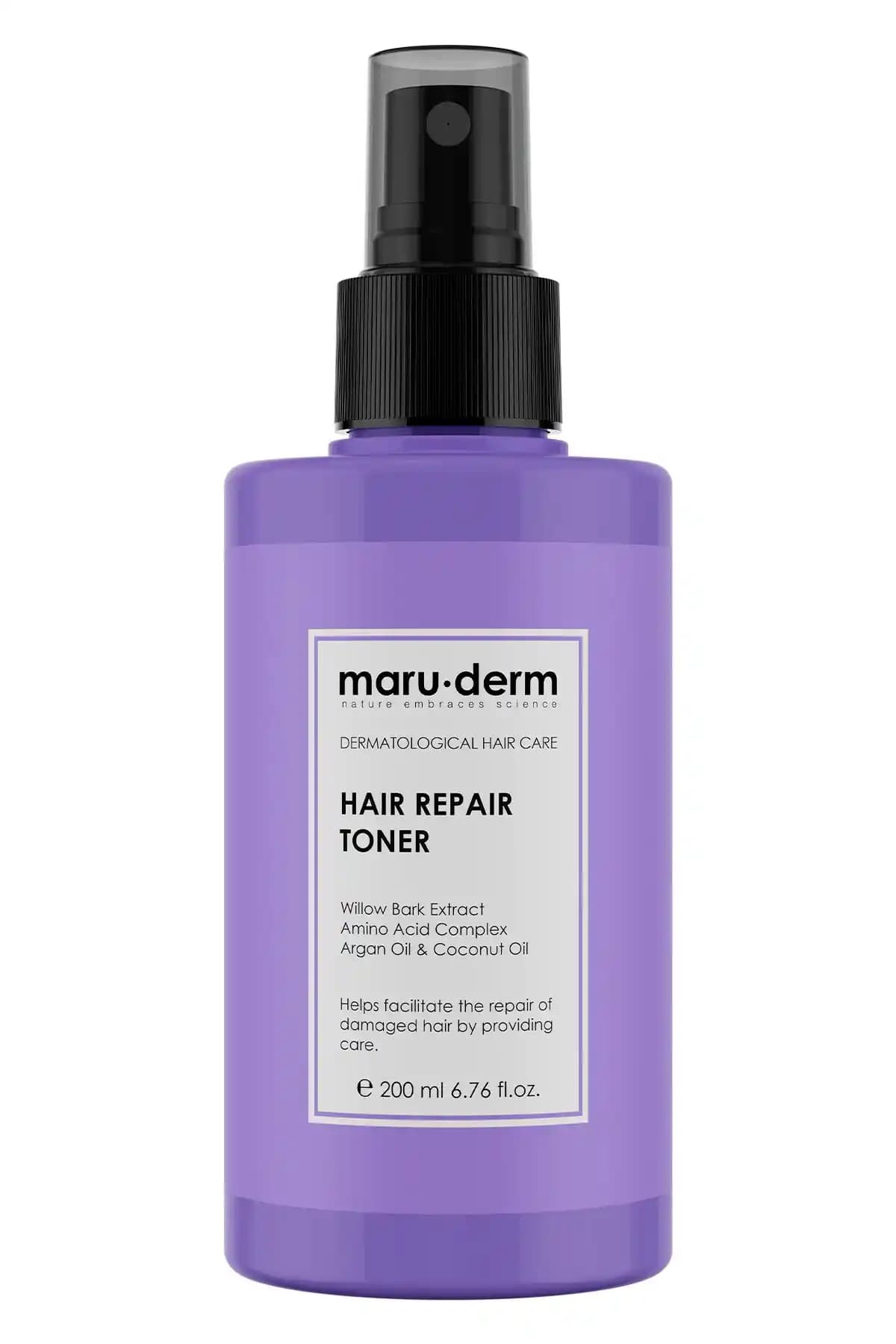 Maru.Derm Saç Tonik: Doğal ve Vegan İçeriğiyle Saçlarınızı Güçlendiren Bakım Ürünü