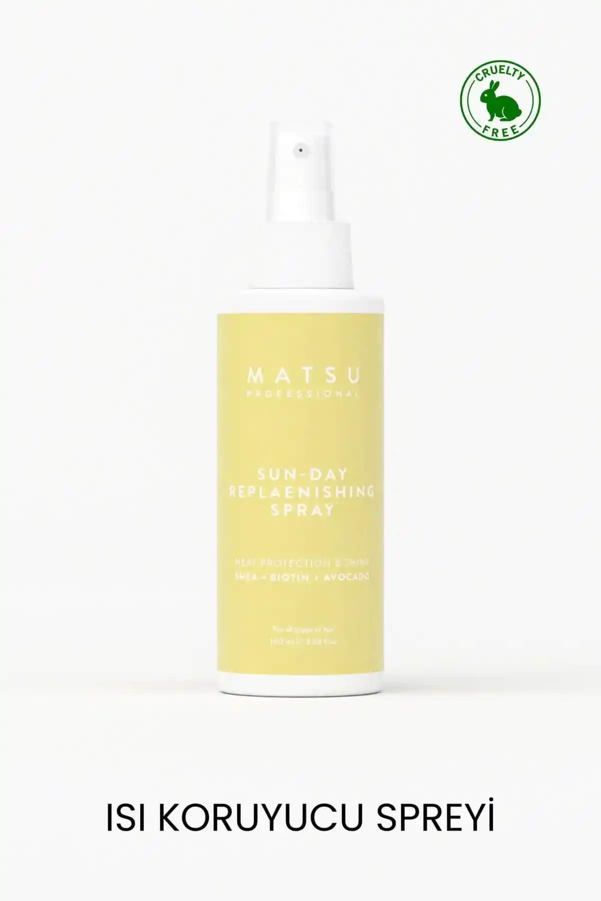 Matsu Sun-day Saç Bakım Spreyi: Güneş ve Isıya Karşı Koruma ve Saç Canlılığı Sağlayan Ürün
