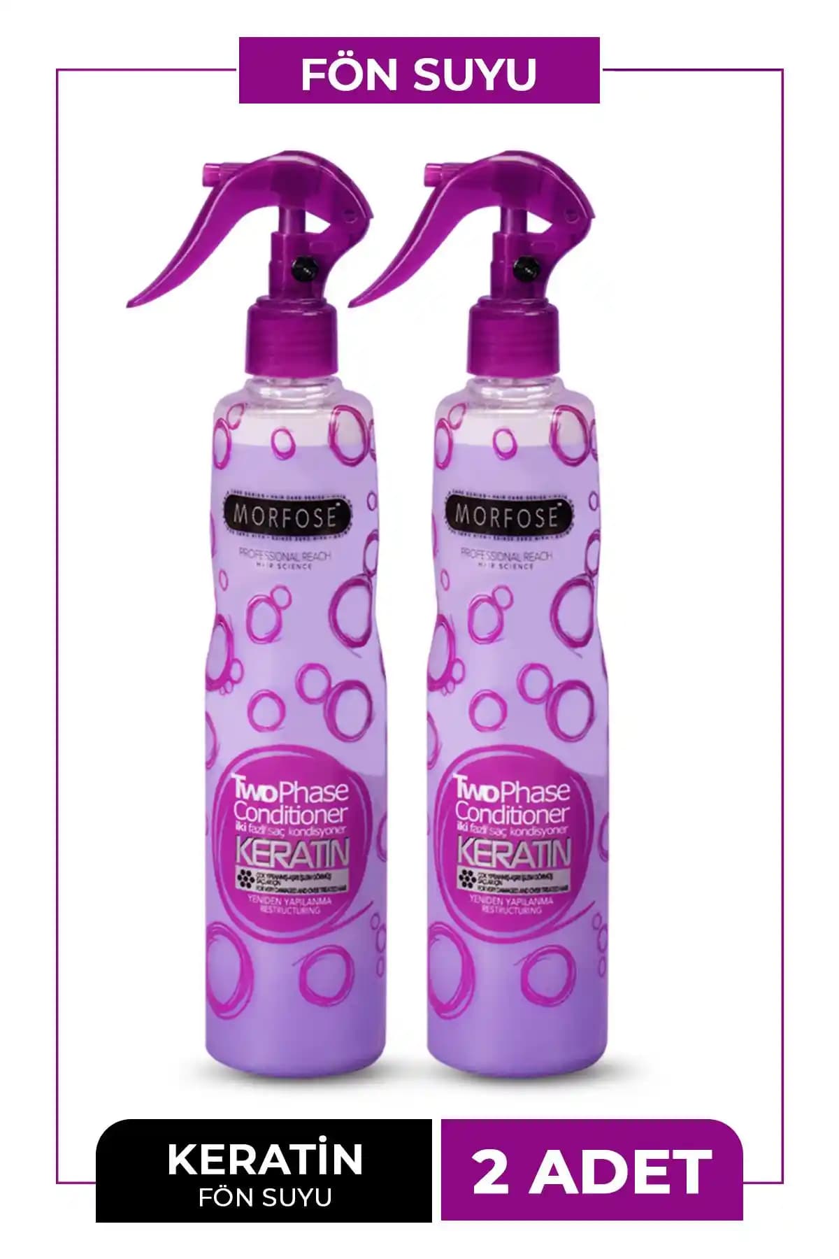 Mor Fön Suyu ile Saçlarınızda Doğal Parlaklık ve Hacim Kazanın