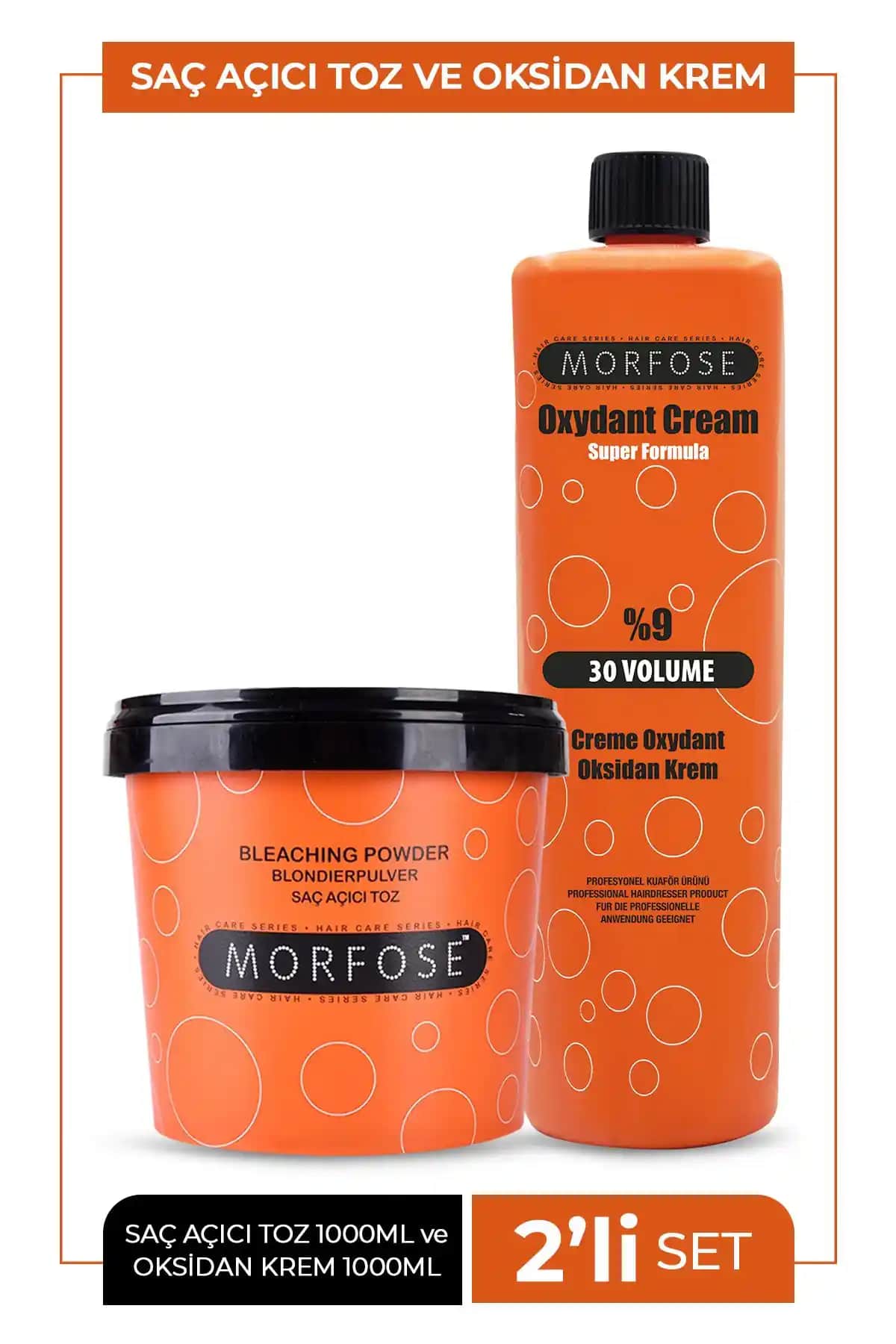 Morfose Mavi Toz Saç Açıcı ve 30 Vol Oksidan ile Güvenli Saç Açma Rehberi