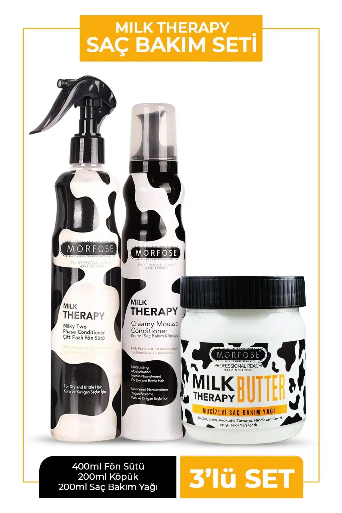 Morfose Milk Therapy Serisiyle Saç Bakımında Yeni Dönem ve Etkili Sonuçlar