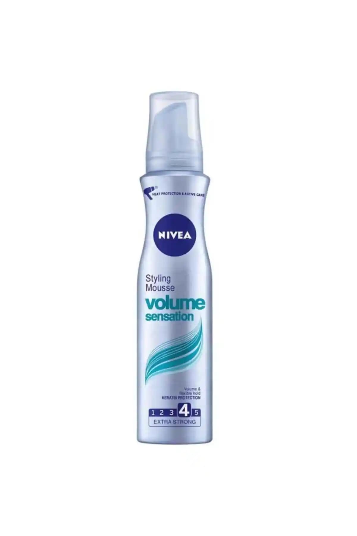 NIVEA Hacim Veren Saç Köpüğü Styling Mousse: Doğal ve Dolgun Saçlar İçin Güçlü Hacim Çözümü