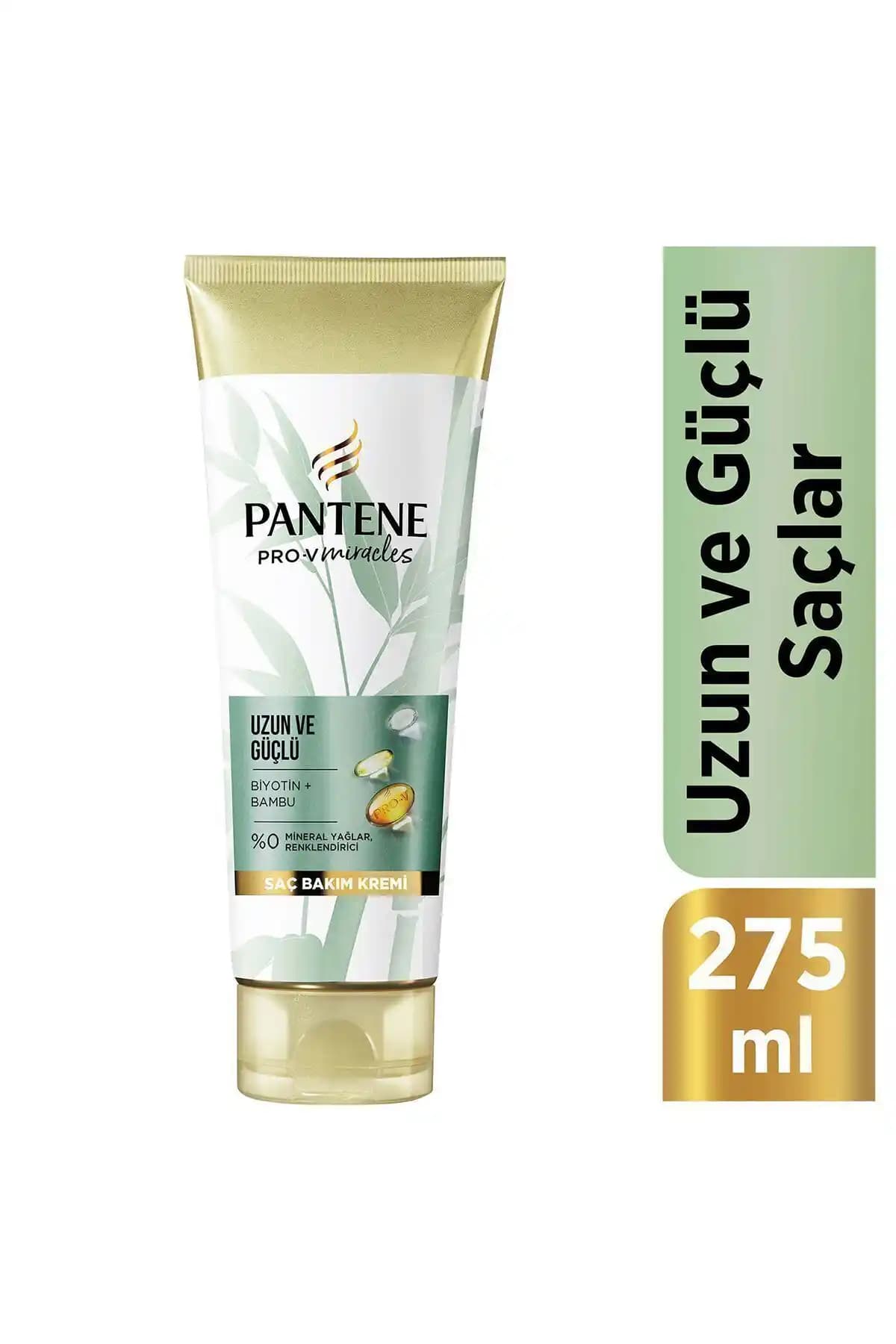 Pantene Uzun Ve Güçlü Bambu Saç Kremi: Saç Güçlendirme ve Uzama İçin Etkili Çözüm