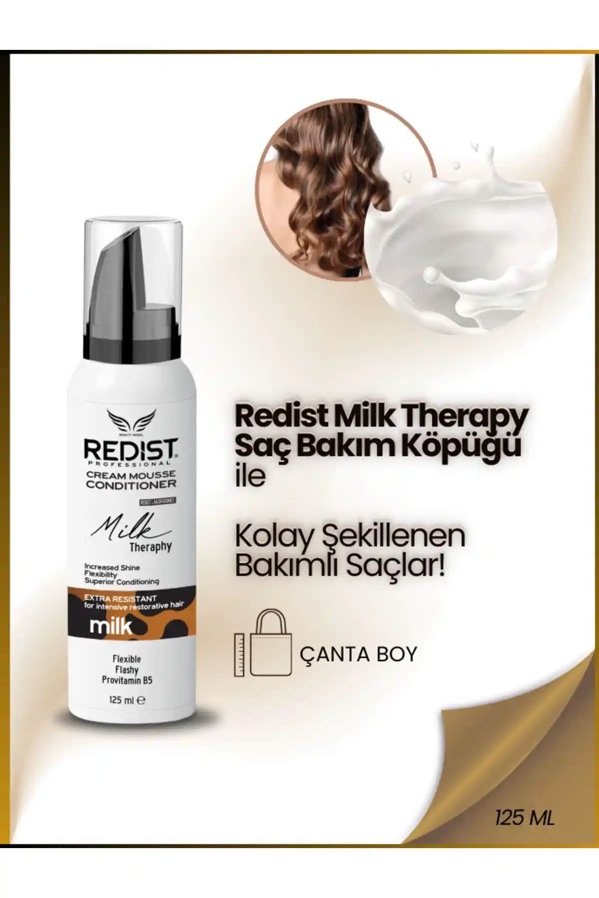 Redist Milk Therapy Saç Köpüğü ile Doğal ve Hacimli Saçlar İçin En İyi Bakım Çözümü