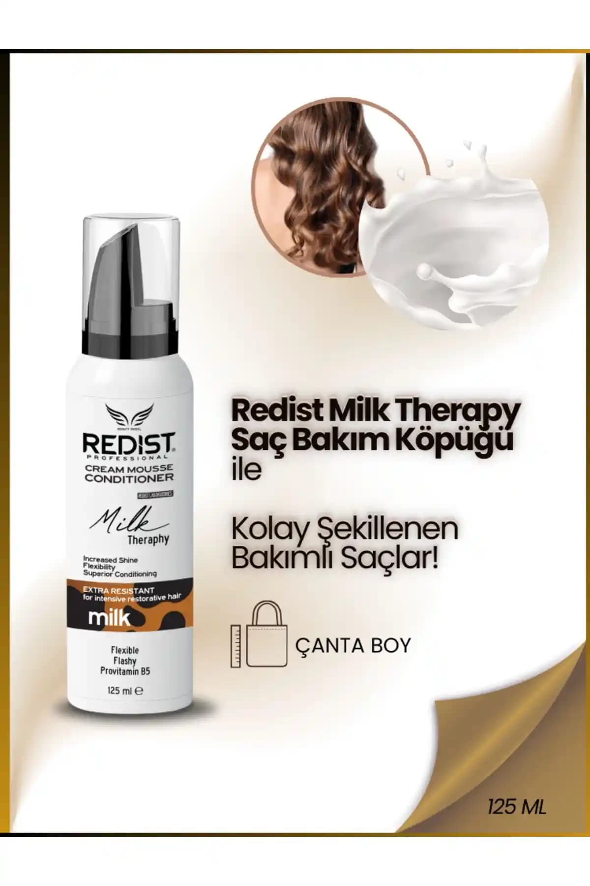 Redist Milk Therapy Saç Köpüğü ile Doğal ve Hacimli Saçlar İçin En İyi Bakım Çözümü