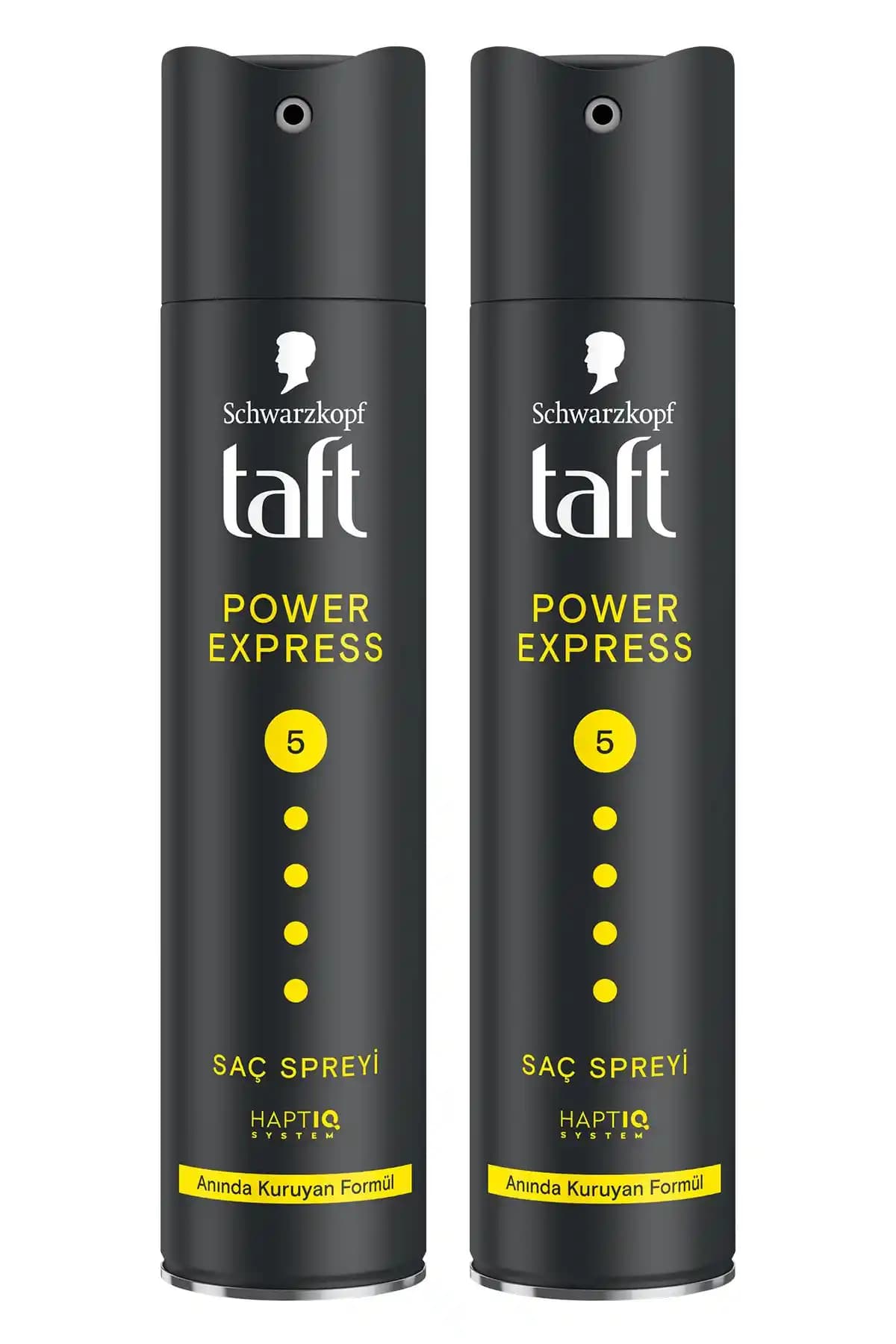 Taft Power Express Saç Spreyi 250ml 2'li Set Güçlü ve Hızlı Kuruyan Saç Sabitleyici