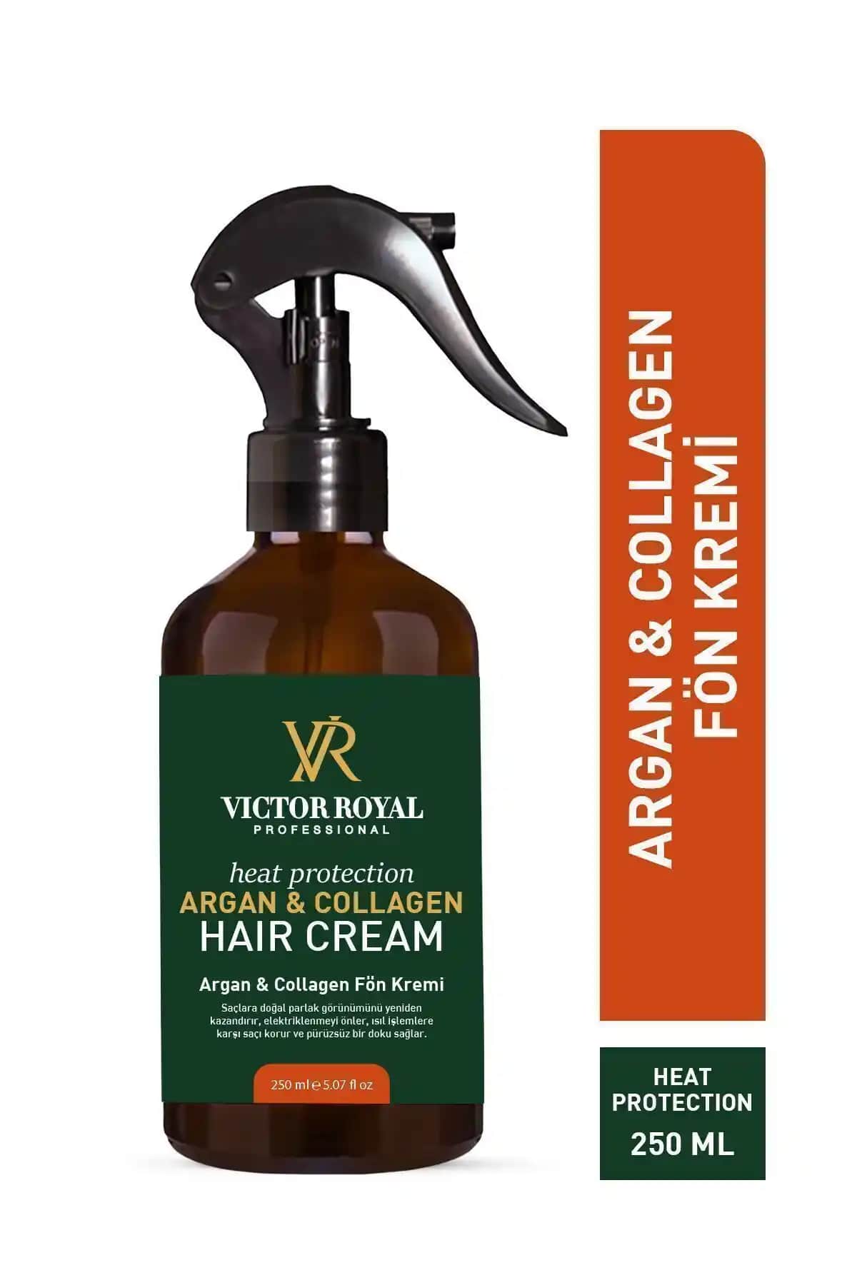 Victor Royal Isıya Karşı Koruyucu ve Kolajen İçeren Saç Spreyi Ürün Tanıtımı ve Özellikleri