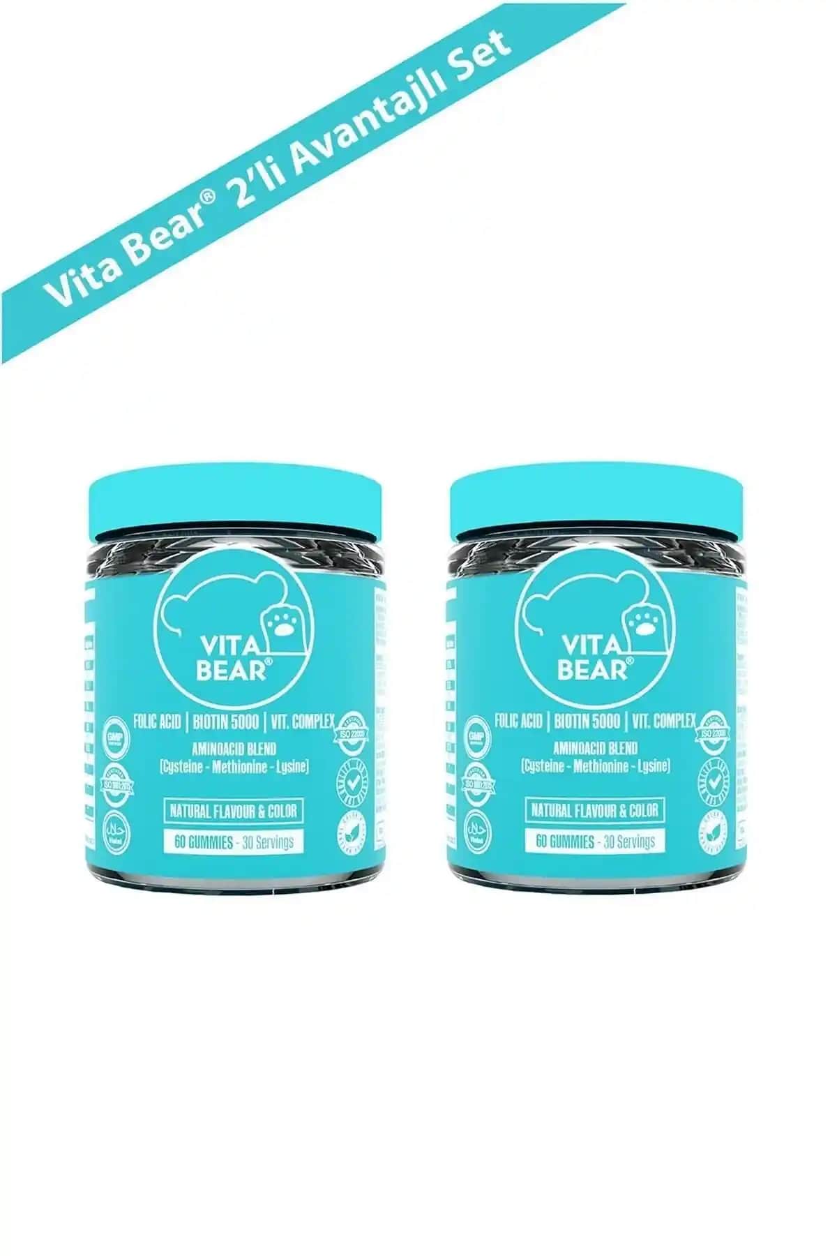 Vita Bear Strong Hair Gummy Vitamin ile Saç, Tırnak ve Kirpik Sağlığını Destekleyin