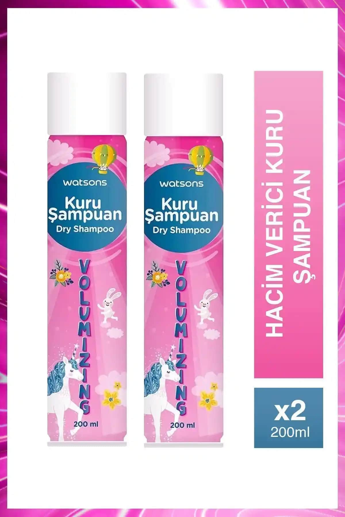 Watsons Kuru Şampuan Volumizer ile Hacimli ve Temiz Saçlar İçin Pratik Çözüm