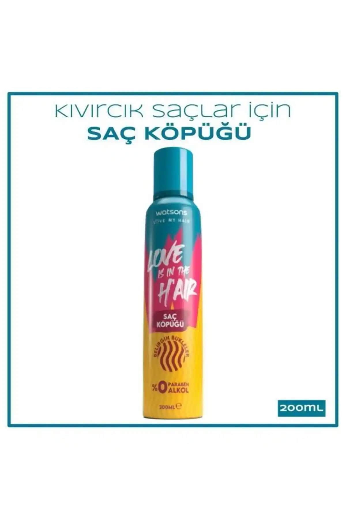 Watsons Saç Köpüğü Bukle Belirginleştirici: Doğal ve Hacimli Bukleler İçin Güvenilir Seçenek