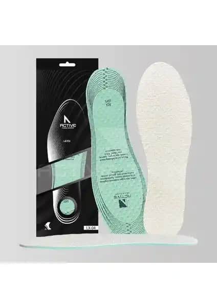 Active Team LX04 Yazlık Lateks İç Tabanlık: Konfor ve Dayanıklılık Sunan Ayakkabı Destek Ürünü