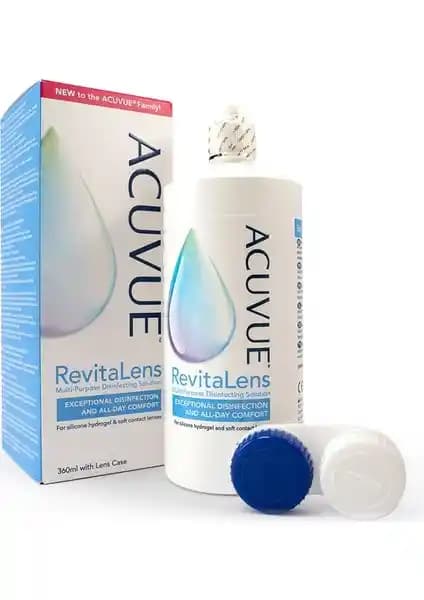 Acuvue Revitalens Lens Suyu Günlük Temizlik ve Bakımda Güvenilir Çözüm