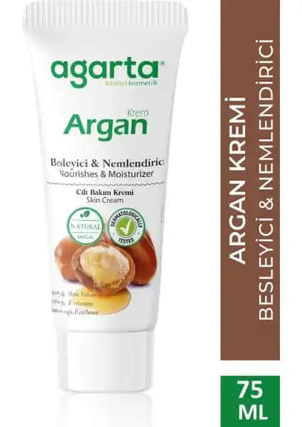 Agarta Doğal Argan El ve Vücut Bakım Kremi: Doğal İçeriklerle Güçlü Nemlendirme ve Koruma