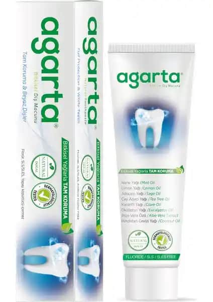 Agarta Doğal Bitki Özlü Florürsüz Diş Macunu: Sağlıklı ve Doğal Ağız Bakımı İçin Tercih