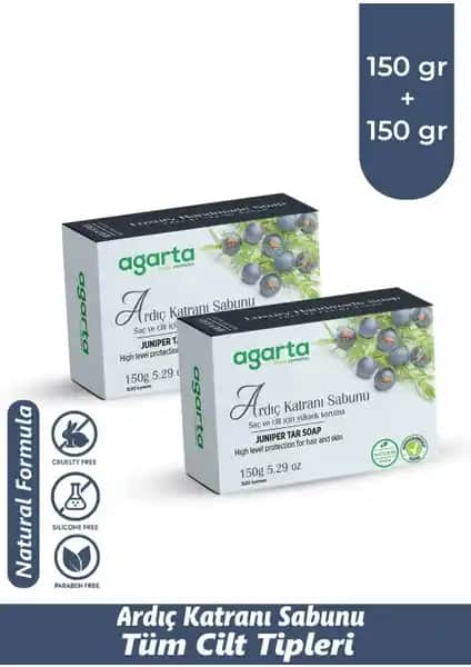 Agarta El Yapımı Doğal Arç Katranı Sabunu: Cilt ve Saç Bakımında Güvenilir Doğal Alternatif