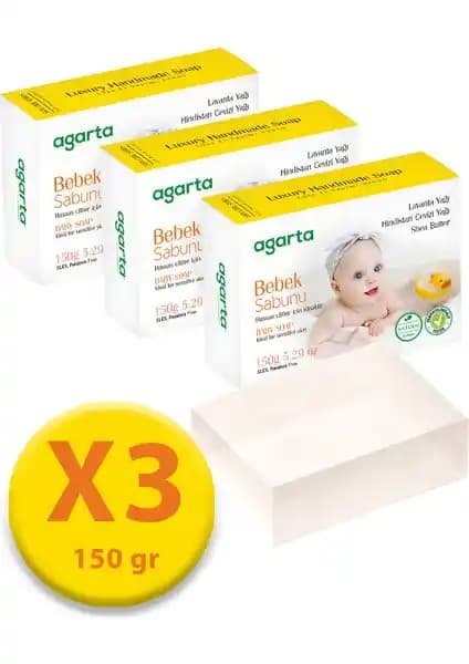 Agarta Göz Yakmayan Doğal Bebek Sabunu: Güvenli ve Doğal Bebek Bakım Ürünü