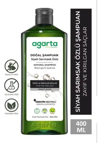 Agarta Siyah Sarımsaklı Şampuan: Doğal İçeriklerle Saç Sağlığını Destekleyen Ürün