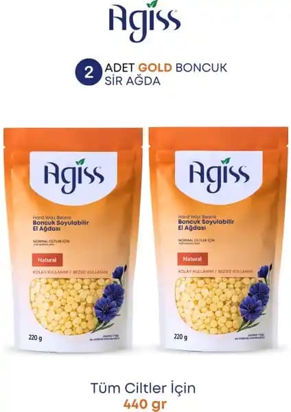 Agiss Boncuk Soyulabilir İnci El Ağdası: Doğal ve Etkili Epilasyon Çözümü