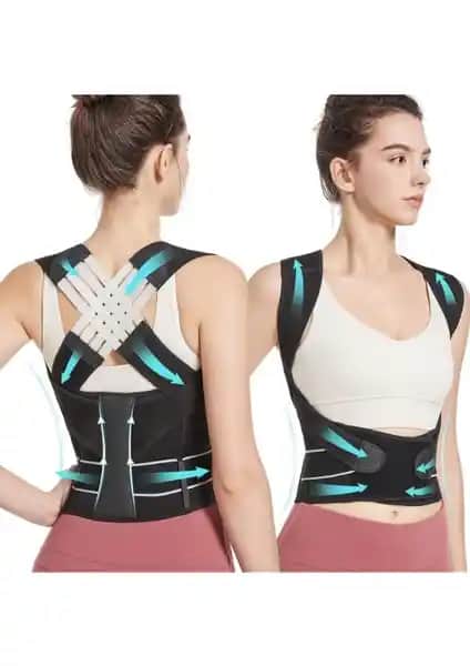 Akselife Kadın ve Erkek İçin Dik Duruş Korsesi Sağlıklı ve Konforlu Kullanım