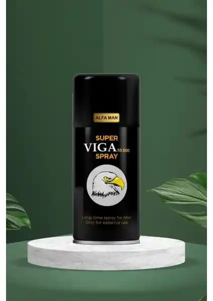 Alfa Man Vigga 50000 Sprey Erkeklere Özel Güçlü ve Güvenilir Bakım Ürünü Tanıtımı
