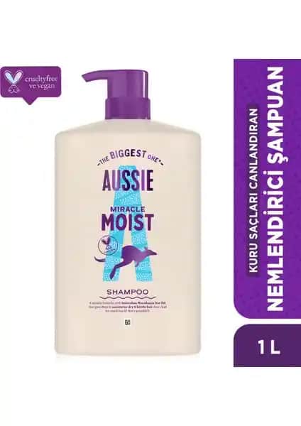 Aussie Miracle Moist Kuru Saçlar İçin Nemlendirici Şampuan: Sağlıklı ve Parlak Saçlar İçin Çözüm