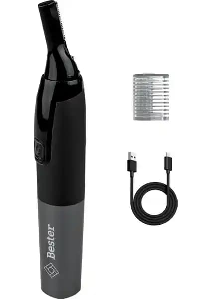 Bester NE8003 Işıklı Şarj Edilebilir Kulak Burun Tüy Kesme Makinesi Özellikleri ve Kullanım Avantajları