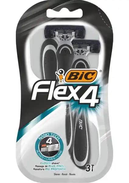BIC Flex 4 Tıraş Bıçağı: Yüksek Performans ve Konfor Sunan Erkek Tıraş Çözümü