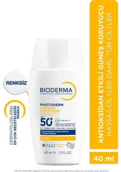 Bioderma Photoderm Xdefense Ultrafluid SPF50+ Güneş Koruyucu Krem Özellikleri ve Kullanım Rehberi