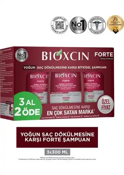 Bioxcin Forte Şampuan ile Saç Sağlığını Destekleyen Güçlü ve Doğal Çözüm