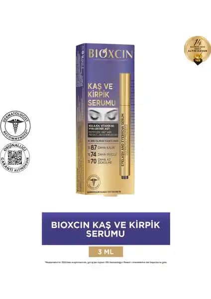 Bioxcin Kaş ve Kirpik Serumu: Güçlendiren ve Uzatan Doğal Bakım Ürünü Özellikleri