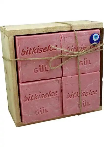 Bitkiselce El Yapımı Gül Sabunu 1 kg Doğal Güzellik ve Sağlık için Güçlü Bir Cilt Bakım Ürünü