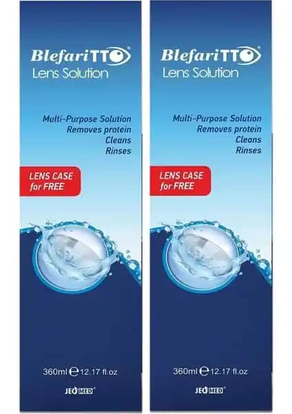 Blefaritto Lens Solüsyon: Günlük Lens Temizliği ve Dezenfeksiyonda Güvenilir Çözüm