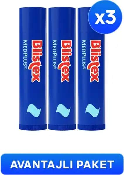 Blistex Medplus Stick: Kuruyan ve Çatlayan Dudaklar İçin Etkili Nemlendirici Çözüm