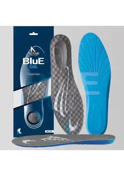BlueGel BG199 Hafızalı Spor Ayakkabı İçi Tabanlıklarıyle Gün Boyu Konfor ve Destek